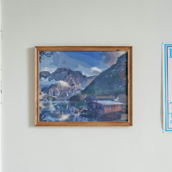 A Norwegian fjord cabin | Adults' Paint by Numbers – Winnie's Picks