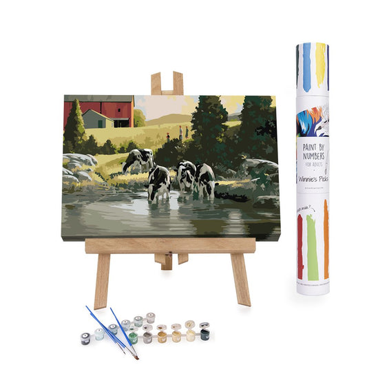 Extra Large Paint by Numbers, Free 3-day shipping