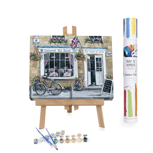 english tearoom paint by numbers