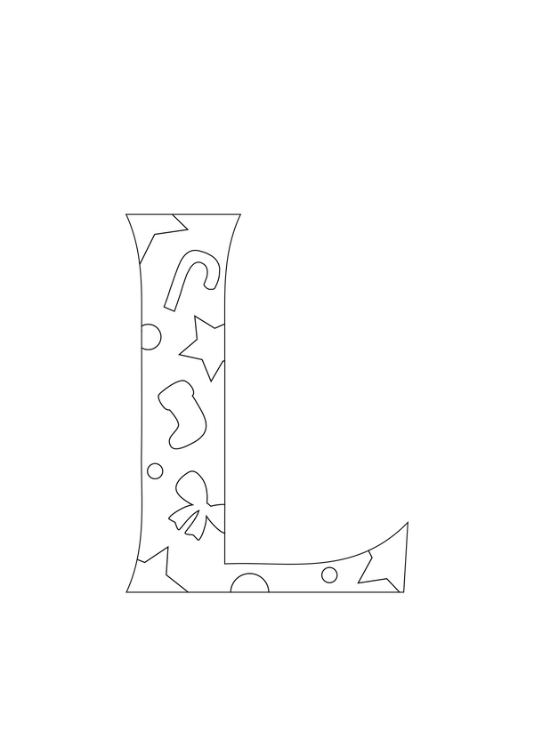 Free Letter L Painting Ideas