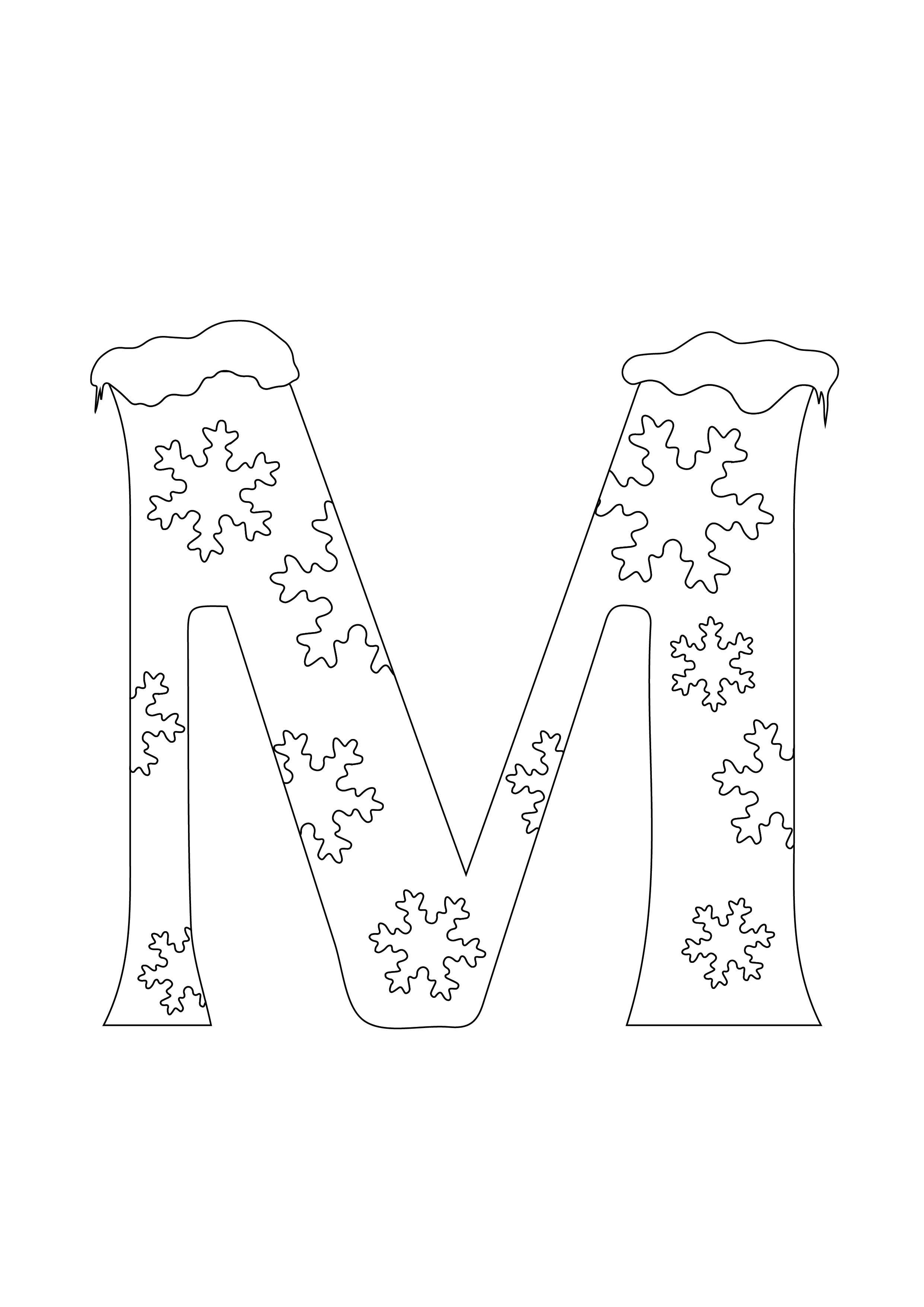 Free Letter M Painting Ideas | Winnie's Picks