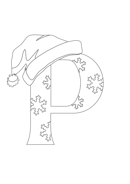 Free Letter P Painting Ideas