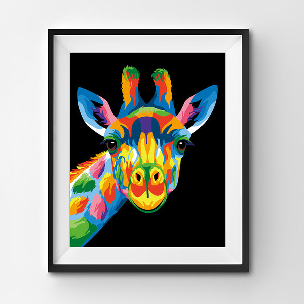 Colorful Giraffe