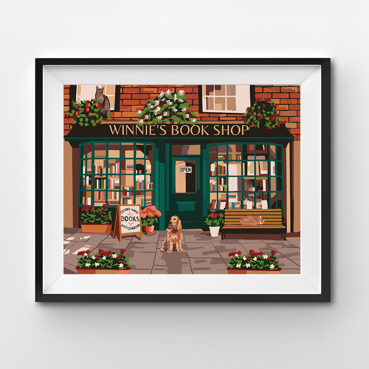 book storefront painting kit