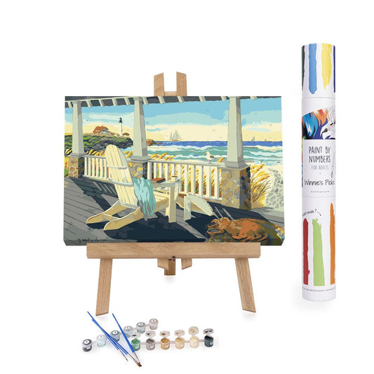 Paint by Number for Adults Canvas Color by Numbers for Adults，Adults'  Paint-b