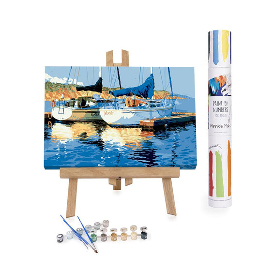 Paint By Numbers Adults Boat
