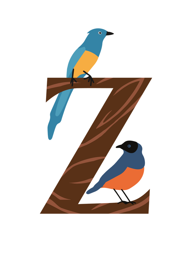 Free Letter Z Painting Ideas